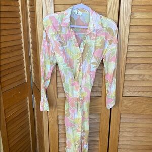 Billabong Multicolor Long Sleeve Dress